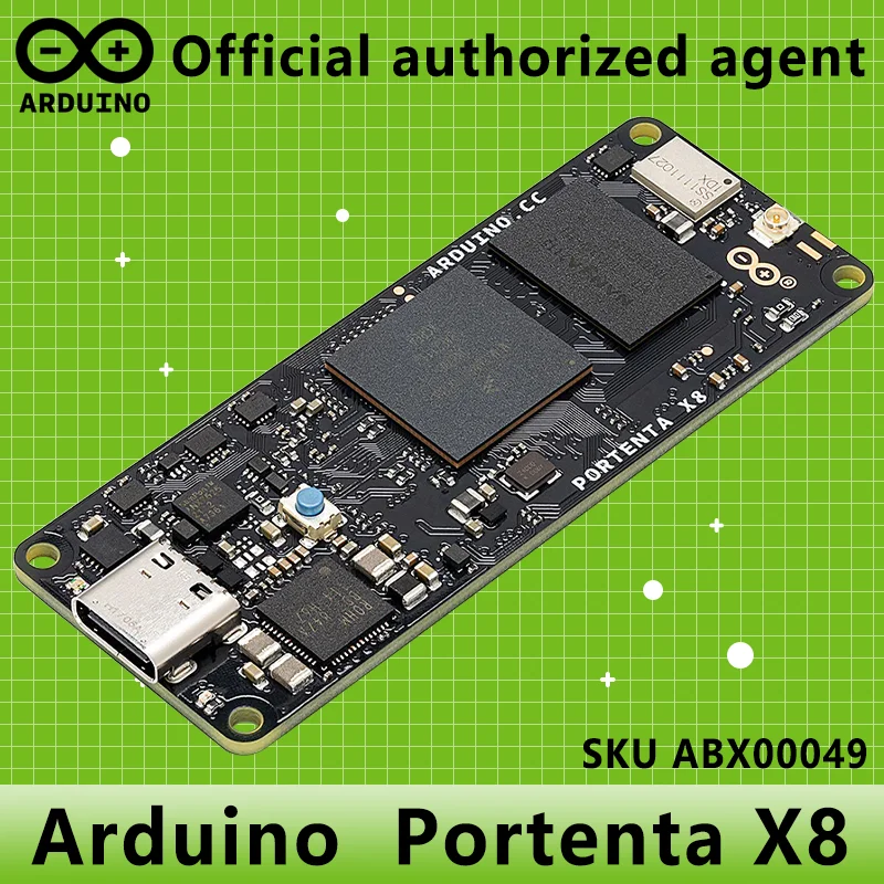

Arduino Portenta X8 ABX00049 Authentic Italian product SOM Linux OS NXP i.MX 8M Mini Development board