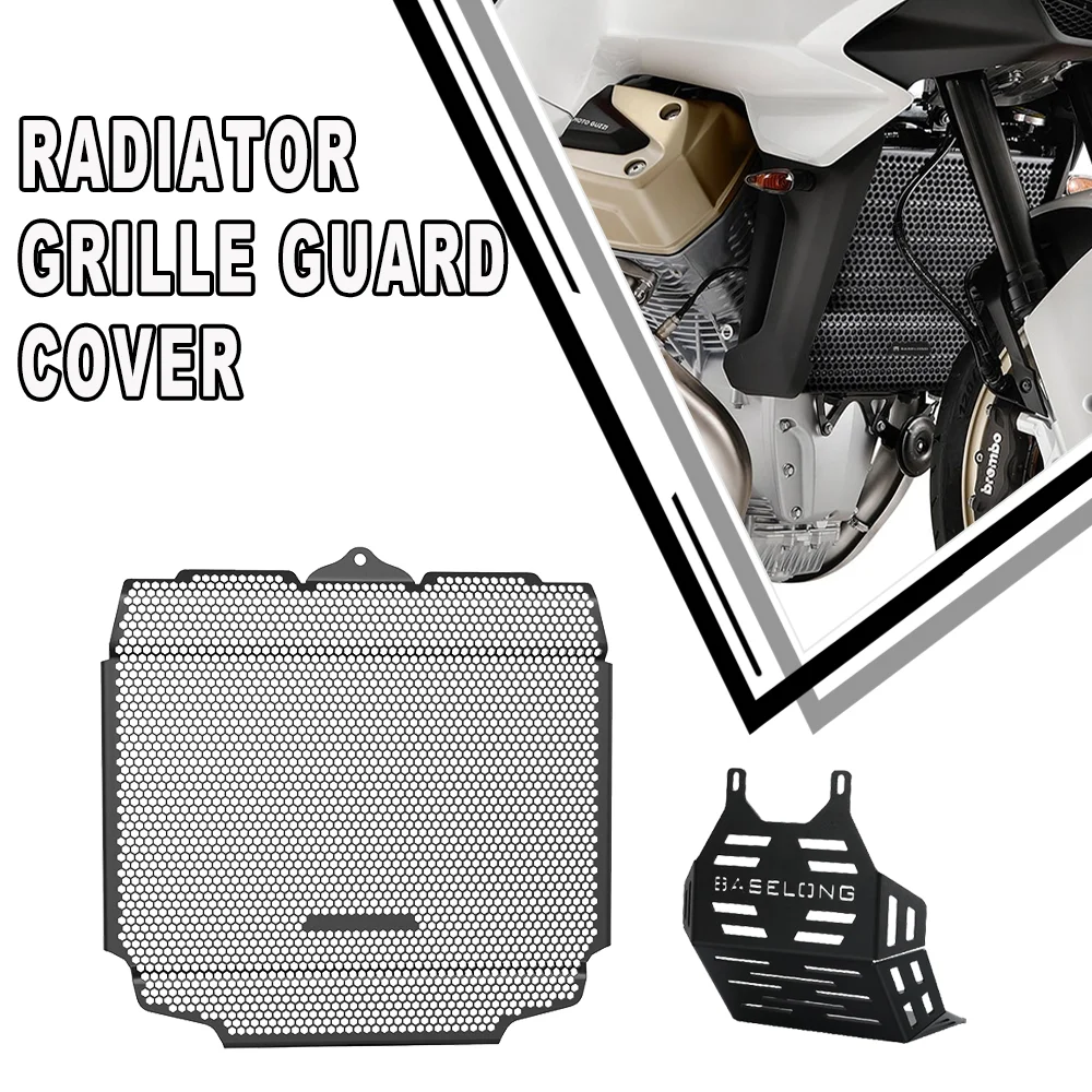 

For Moto Guzzi V100 Mandello Aviazione Navale 2023 2024 Motorcycle Radiator Cylinder Head Engine Guard Complete Set Mandello