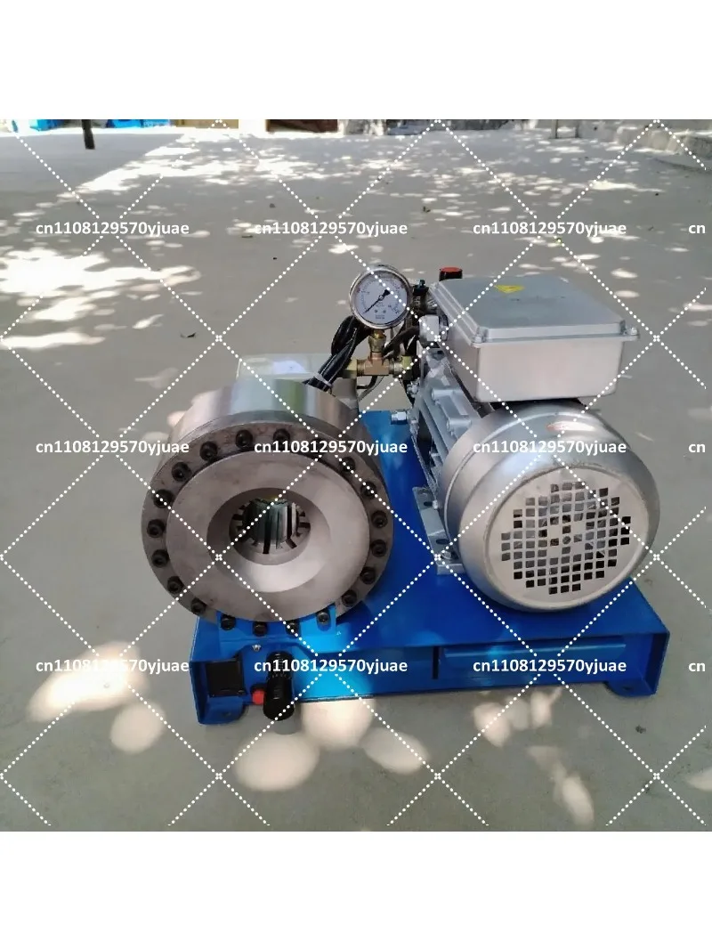 2.2kw Hydraulic Hose Crimper Electric Crimping Machine for High-Pressure Oil Pipe 10-31mm Hose Assembly Tool