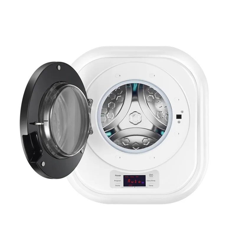 

Wall-mounted front loading washing machine
