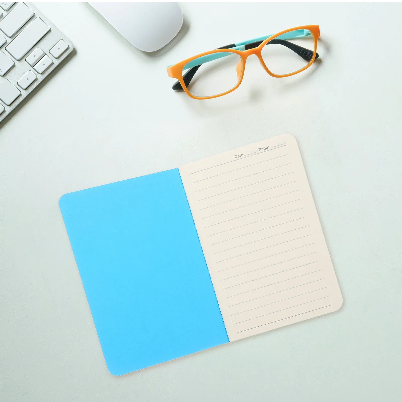 

12Pcs Mini Notebook Pack A6 Size Thickened Pages Stylish Cover Portable Notepad for Travel Journaling Office Memo to Do List
