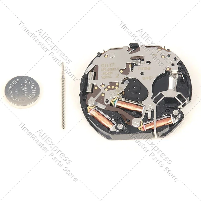 Original brand new VD55 quartz movement VD55C six hands 6.9.12 small seconds watch repair movement replacement parts