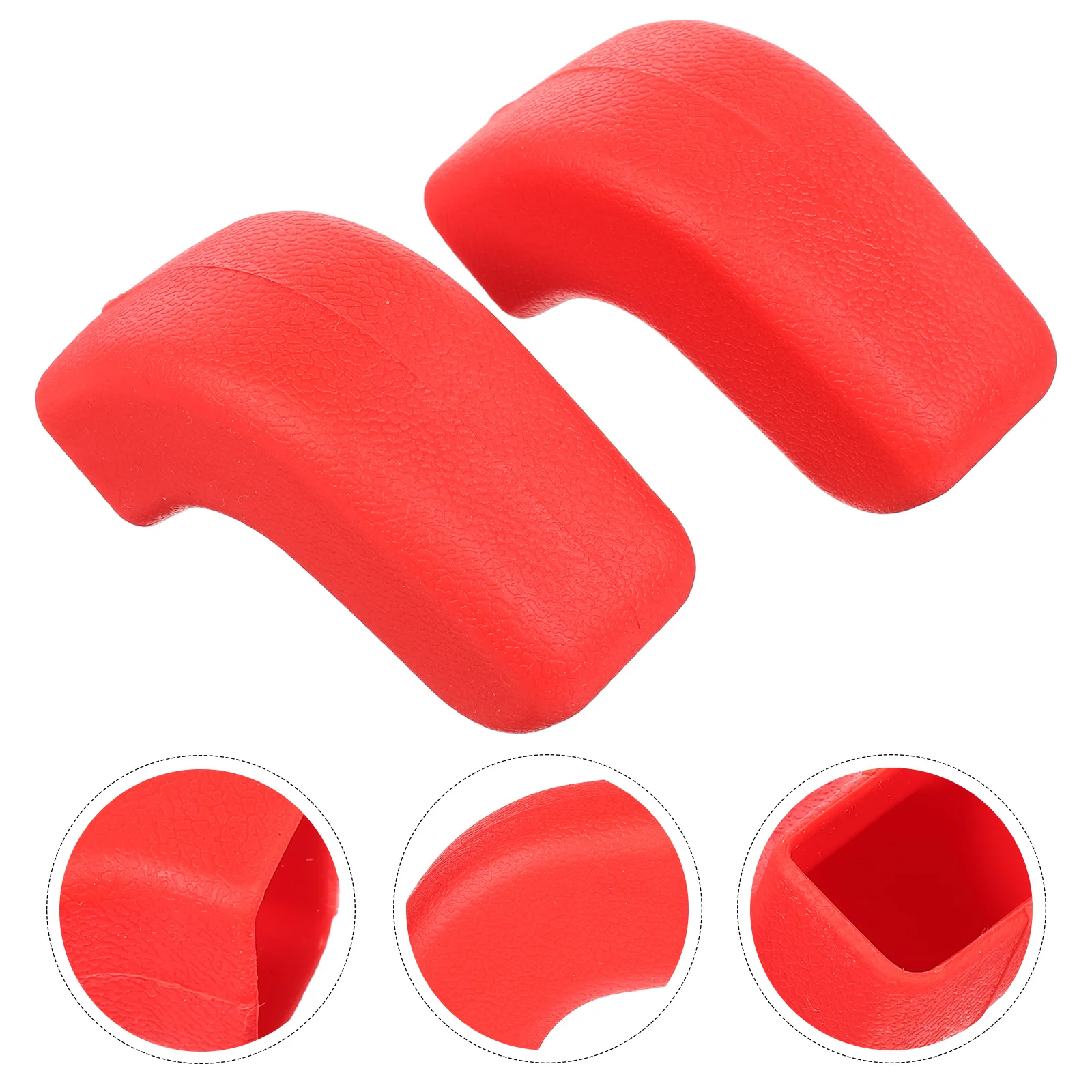 

1Pair Durable Tow Hook Cover for Jk Jt 07-23 Front Bumper Protector Weatherproof Rubber Suvs Trucks External Accessories