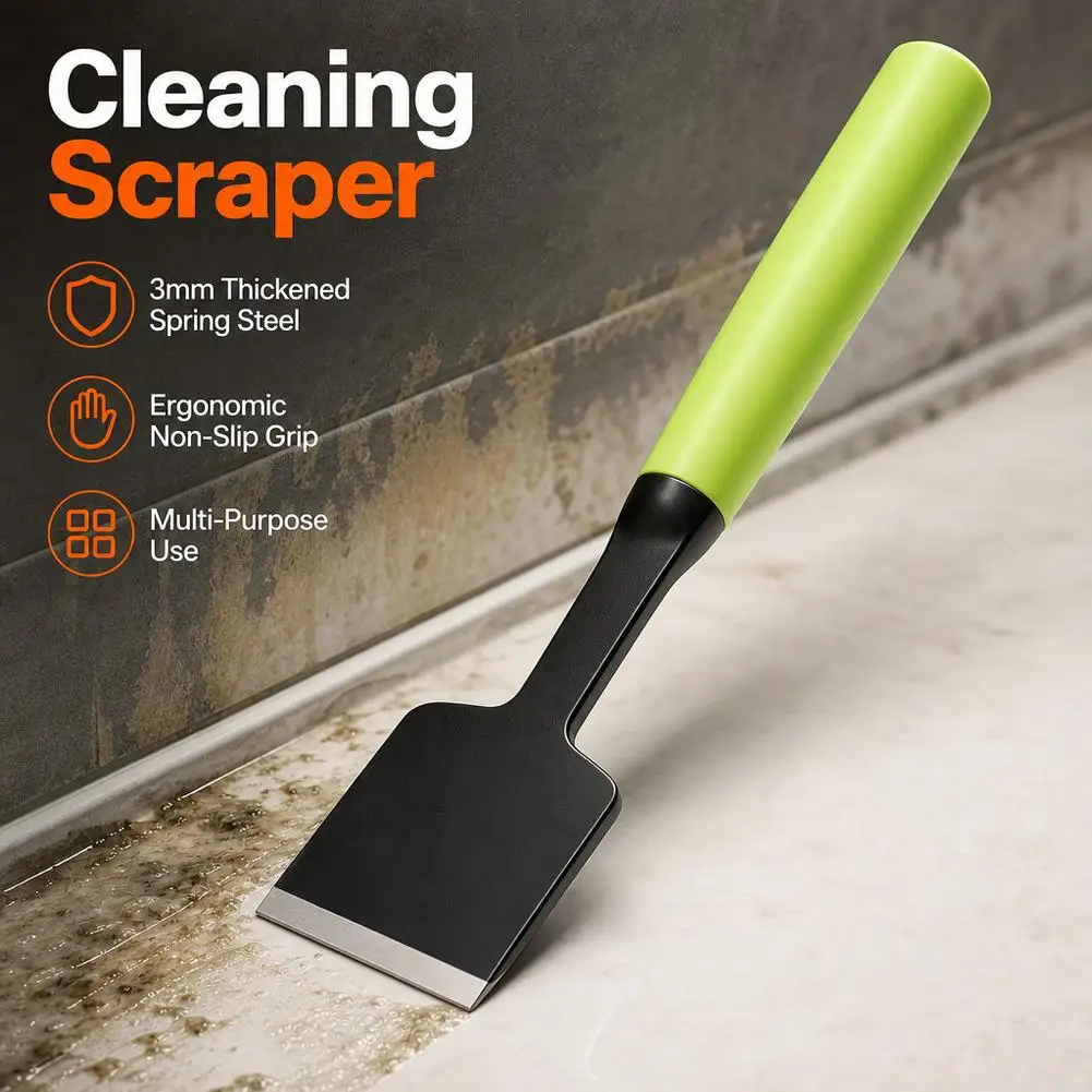 Cleaning Scraper Tool Wallpaper Paint Grease Sticker Adhesive Remover For Wall Kitchen Glass Renovation Cleaning Tool