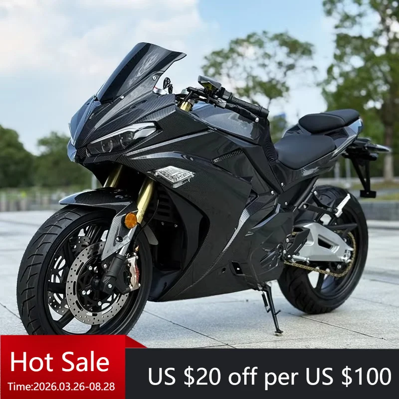 Tc Hot-selling 5000W electric motorcycle central motor chain drive adult battery car