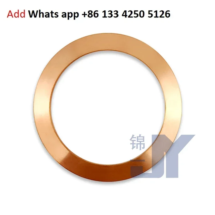 

Oxygen free copper gasket, vacuum copper gasket, CF flange pipe fitting, sealing ring 25/35/63/80/100/150/200/