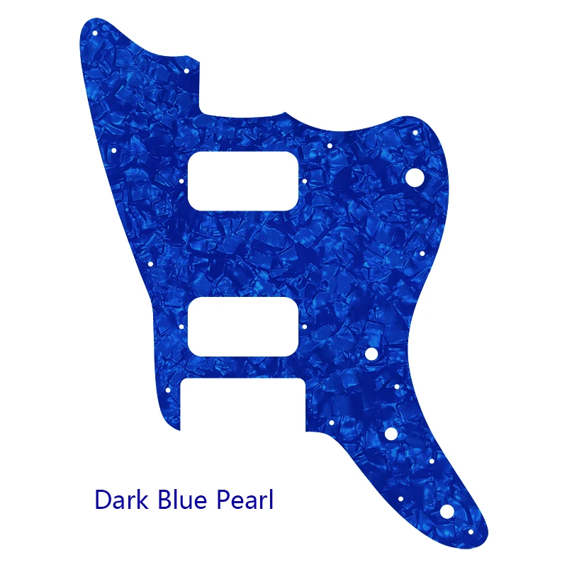 Pleroo Customize Parts - For US Fd Squier AFFINITY JAZZMASTER Guitar Pickguard With HH Pickup, Multiple Colour Choice