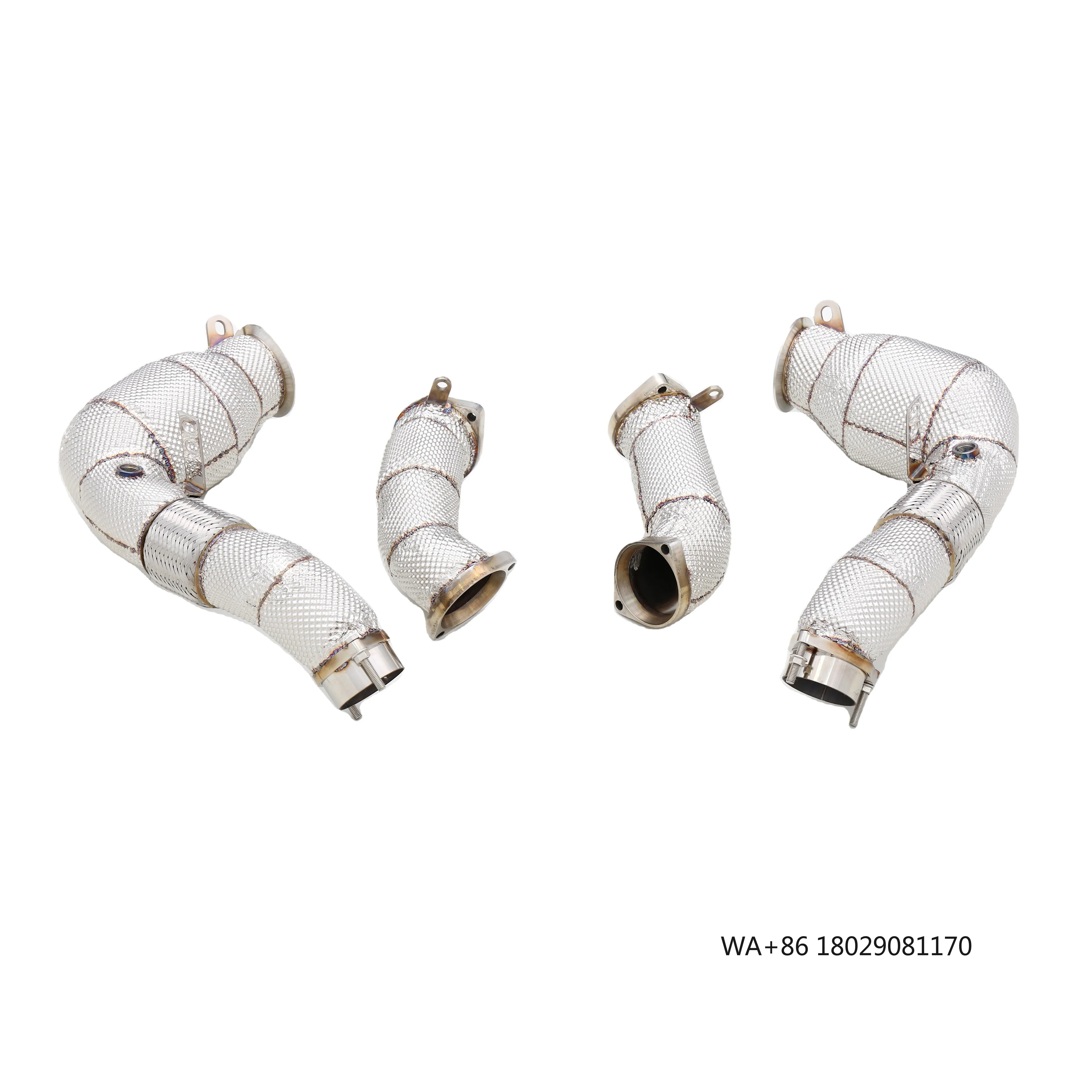 

Тепловой экран/наконечник выхлопной системы из стали/титана/нержавеющей стали для двигателя 4.4T S68 новой серии M 2025 года, для модели M3