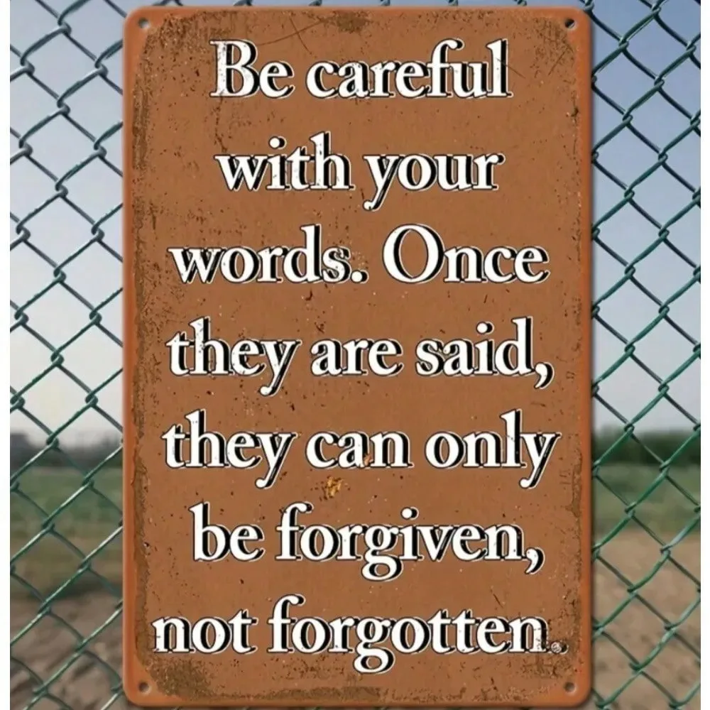 

Vintage Humor Sign for Home and Garden with Inspirational Quote | Rustic Decor Plaque