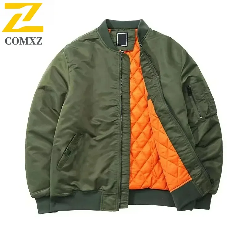 

Универсальная мужская куртка с ветрозащитным уличным утолщенным теплым легким носком, повседневное спортивное пальто в бейсбольном стиле