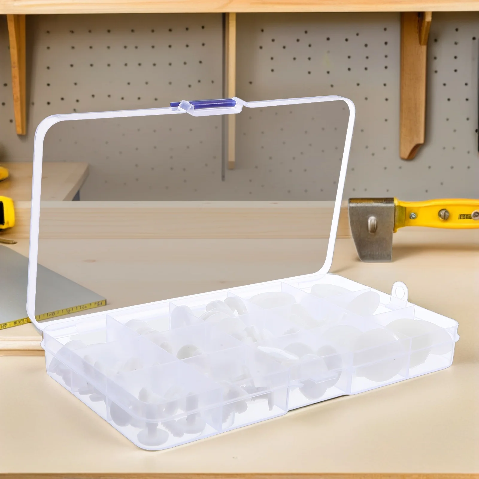 

45Pcs Bear Joints Plastic Flexible Rotatable Assembly Parts for Stuffed Animals DIY Craft Making Bear Joints Toy Accessory