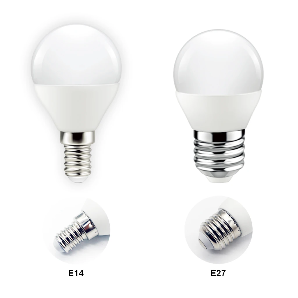 LED Bulb for Home Decoration Office G45 E27 E14 B22 3W 5W 6W 7W E14 E27 3000K 4000K 6000K Lampada 220V-240V Lamp Bombillas