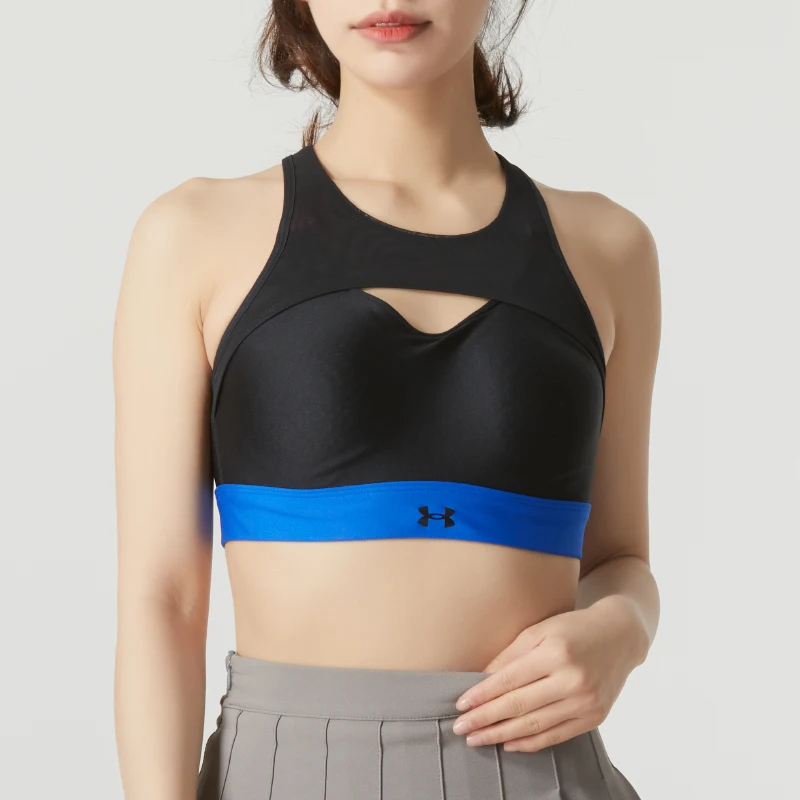 

Новинка Under Armour Infinity High, спортивный бюстгальтер со стабильной поддержкой, женский спортивный бюстгальтер для велоспорта и фитнеса 1373859-001