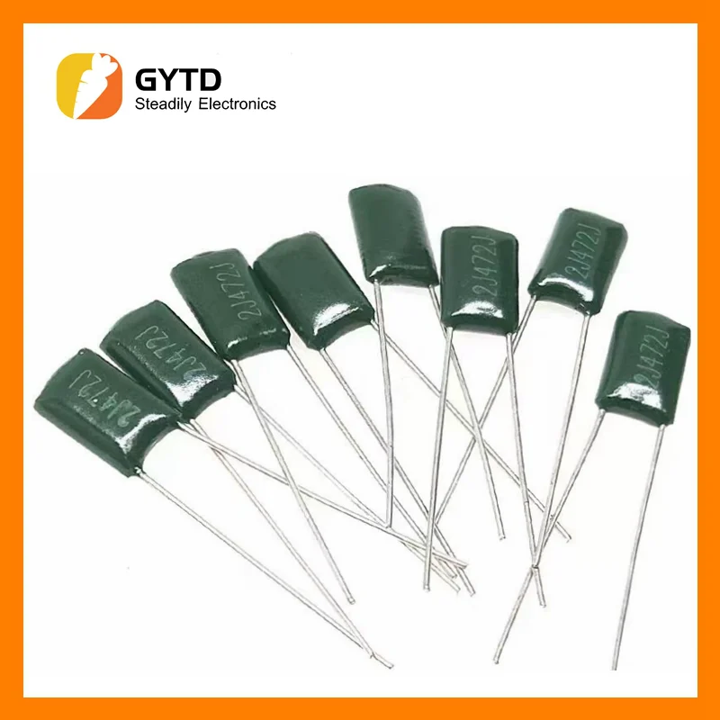 

50PCS/LOT 100V Polyester Film Capacitor 330PF 470PF 560PF 102 222 472 103 223 333 473 104 1NF 2.2NF 10NF 22NF 47NF 100NF 0.1UF