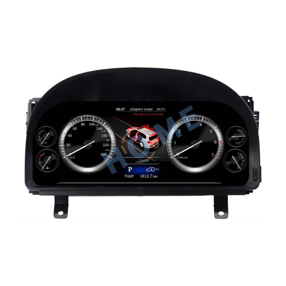 

Digital Dashboard Panel LCD Display Speedometer Vehicle Speed Display Table for Alphard 2008-2018 12.3 Inches Linux