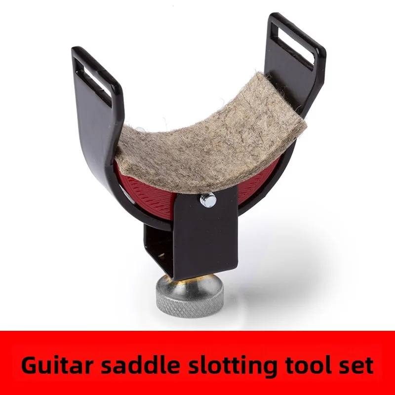 Wood guitar upper string pillow slotted protective bracket, electric guitar string pillow string distance adjusting  tools