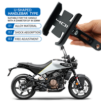 Motorcycle Phone Holder 360° Rotation Aluminum Alloy Bracket Handlebar Mount For Svartpilen 401 250 701 Vitpilen 250 Norden 901
