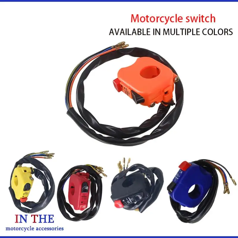 Suitable for motorcycle handlebar modification European version handlebar seat switch start/stop switch