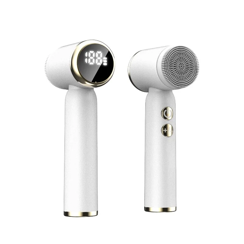 เครื่องทำความสะอาดผิวหน้าไฟฟ้า 6-in-1 พร้อมหัวแปรง 6 หัวและความเร็วการหมุน 3 ระดับสำหรับการทำความสะอาด เหมาะเป็นของขวัญที่สมบูรณ์แบบสำหรับผู้ชายและผู้หญิง
