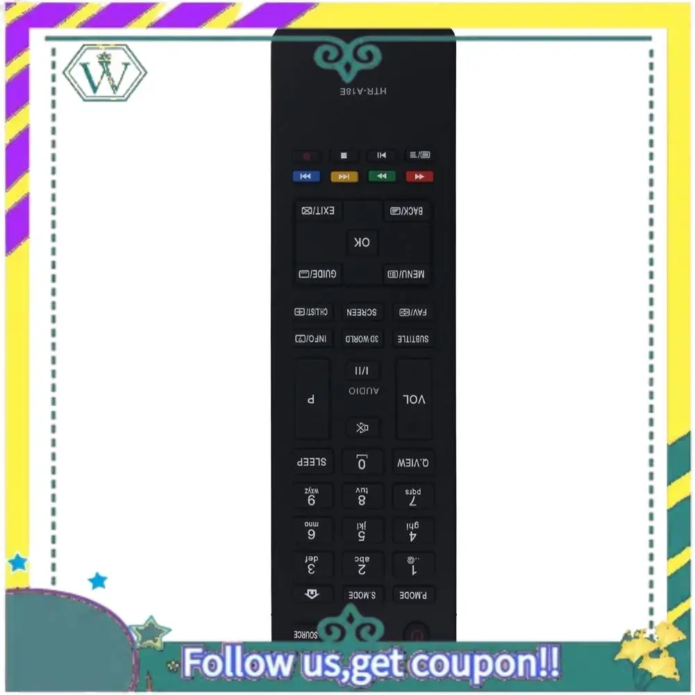 A28Q-HTR-A18E Замена пульта дистанционного управления для телевизора Haier LE42K5000A LE55K5000A LE39M600SF LE46M600SF LE50M600SF