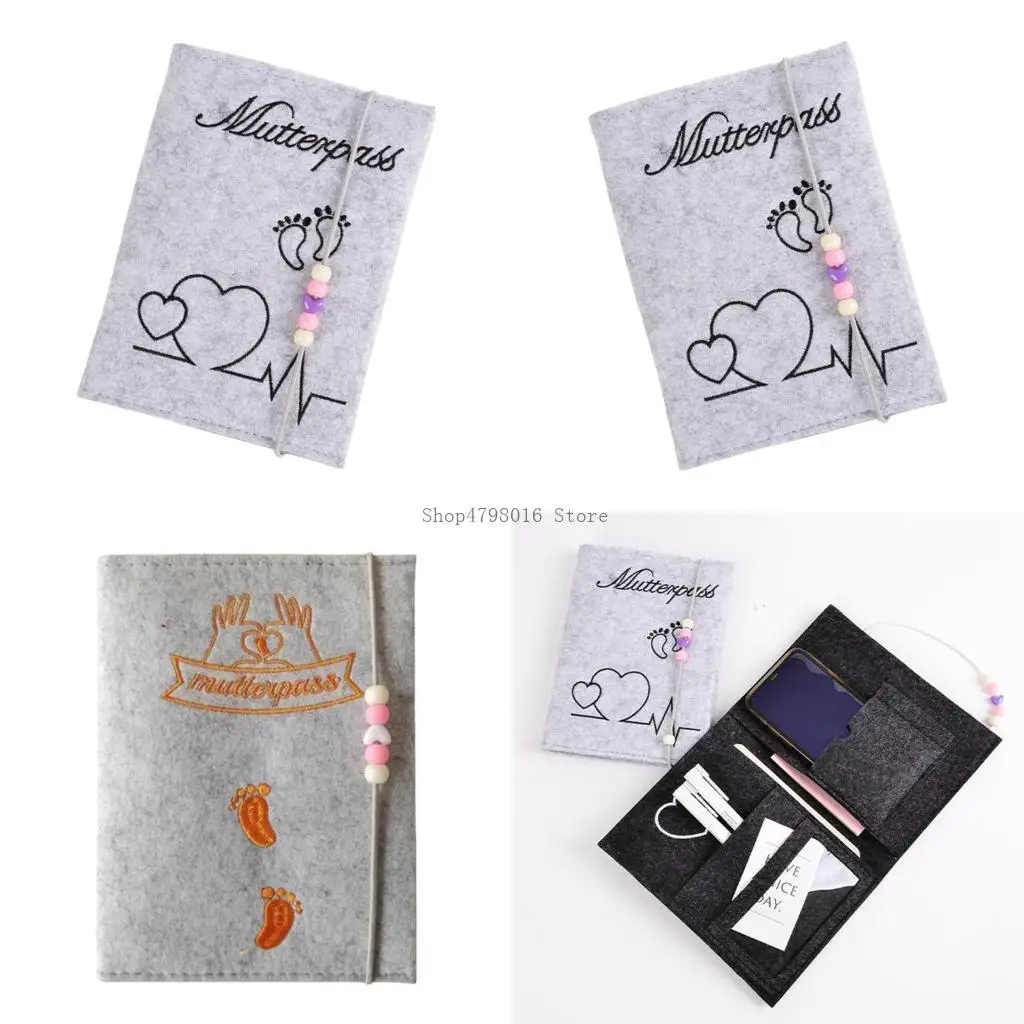 

Шол -паспортный чехол для беременности приходит в карман организатора Images для больничных и страховых документов