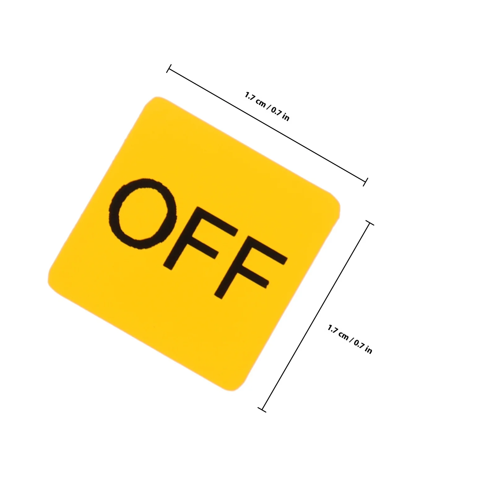 PVC 20pcs ON OFF Sticker Set for Switches Device Labels Home Electrical Decor Warning Light Indicator Caution Decal Utility