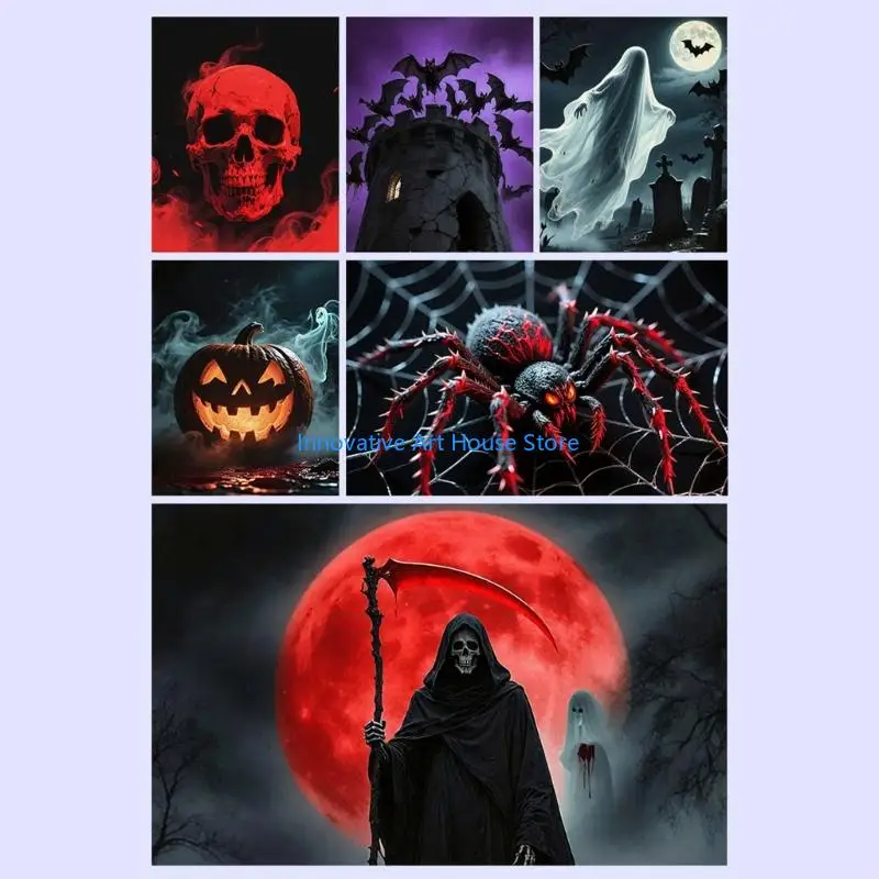 

E1PC 360 Вращаемая проекционная лампа на Хэллоуин USB Праздничные узоры ABS Текстура Проектор Свет для ночной вечеринки