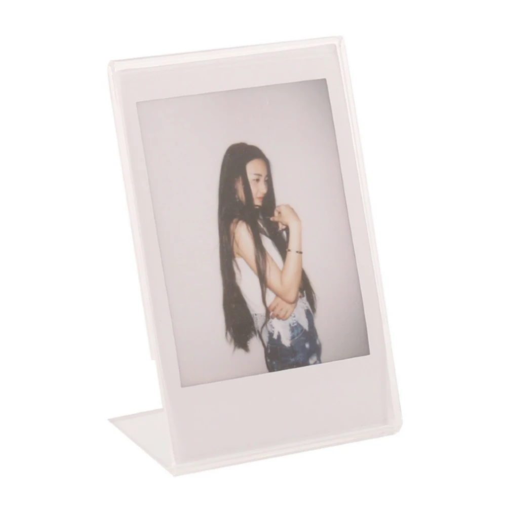 Acrylic Mini Picture Frame Clear Mini Instant Photo Frame Small Picture Holder for Fujifilm Instax Mini 11/9 Instant Camera Film