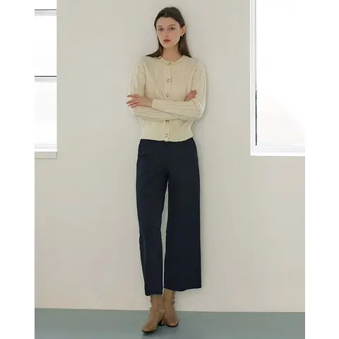 슬림핏 구부 팬츠 여성용 스트레이트 핏 루즈핏 얇은 플리스 내부 구부 팬츠 구부 바지 슬림핏 구부 팬츠