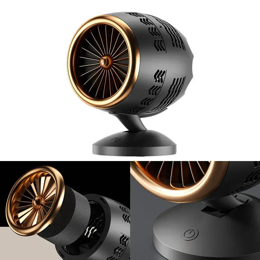 Black USB Kitchen Purifier Fast Smoke Absorption Kitchen Fan Compact Smoke Absorber USB Powered Multi-angle Adjustment
