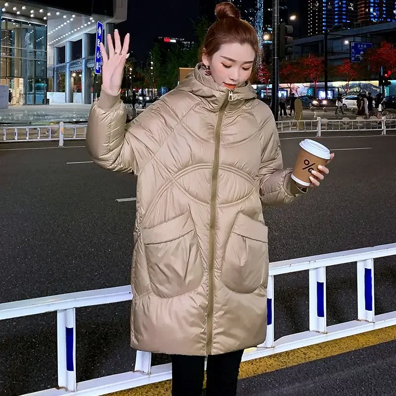 2026 Winter New Women's Down Cotton Jacket Oversized Windproof Jacket