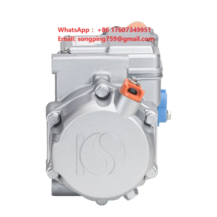 12V 18CC DC Electric Compressor for Cars Universal Type New Condition R134A R1234YF Factory Hot Sale for AC Air Conditioner