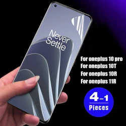 1-4Pcs soft full cover screen protector For Onepuls 10 9 8 11R 10R 10T 9E 9R 9RT ACE pro racing 8T plus hydrogel film Not Glass