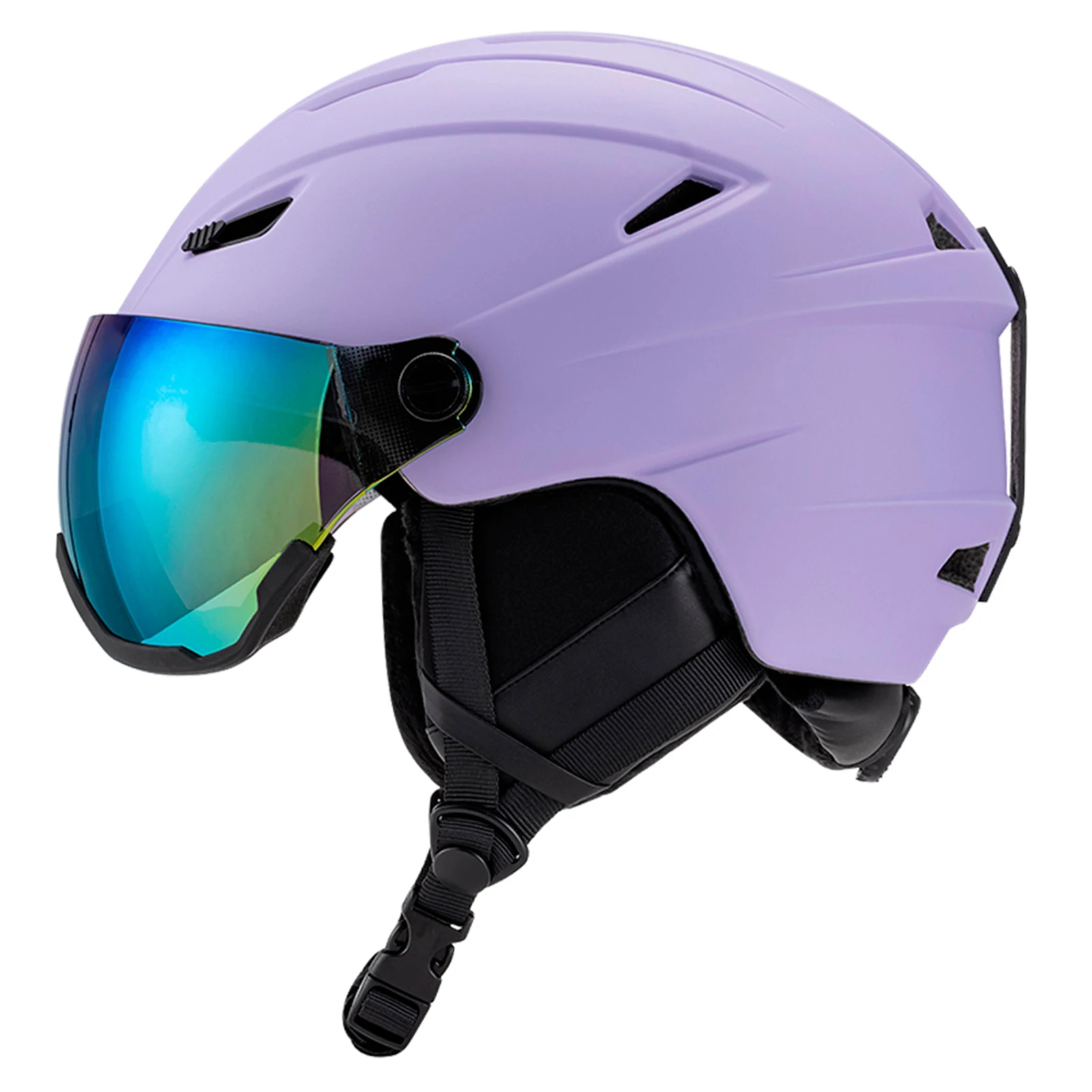 Integrated Ski Helmet Men and Women Snowboard Helmet with Removable Visor Goggles helmet for skiing snowboard helmet