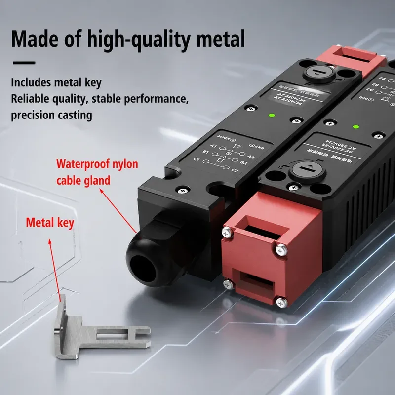 Electromagnetic Latch Safety Door Switch Lock TZ/CZ-93C for Industrial CNC Machine Tool Mechanical Equipment Magnetic Limit