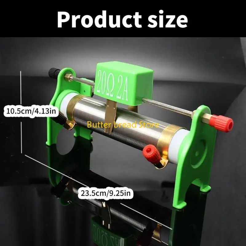 W89C Resistência elétrica Rheostato deslizante magnético para experimento eletricidade Uso