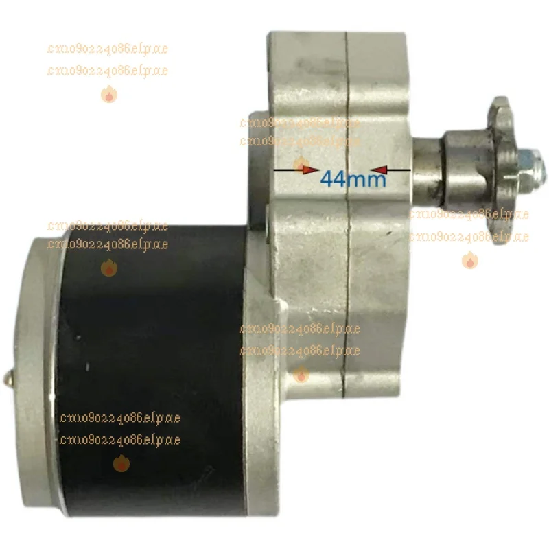 

Двигатель постоянного тока 12В 24В 350Вт 600Вт с цепной передачей 428 для сельскохозяйственной техники: роторный культиватор, сеялка, мотоблок.