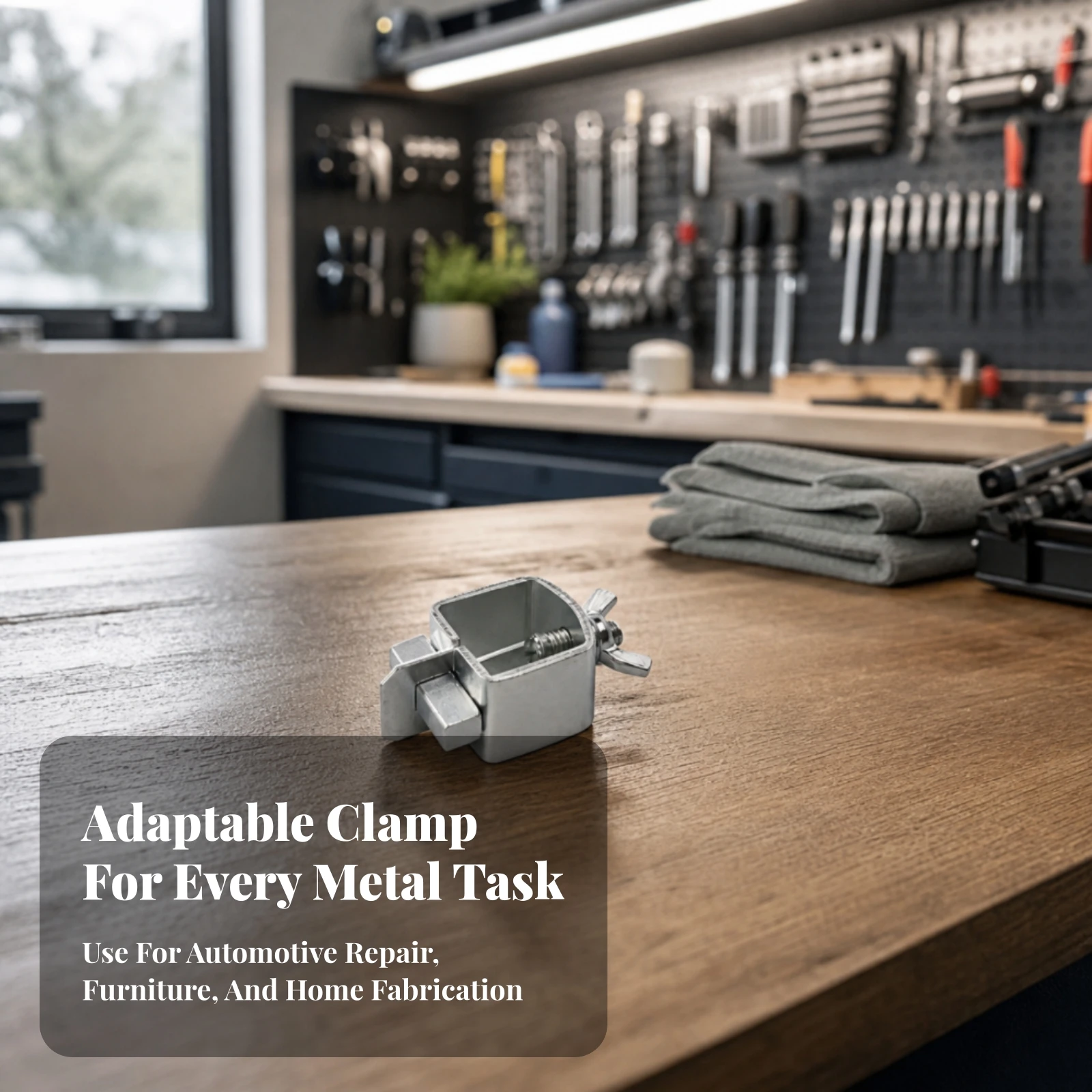 8 Pieces Fabrication Butterfly Clamp Heavy-Duty Sheet Metal Fabrication Clamp Panel Clamps Adjustable Secure for Welders