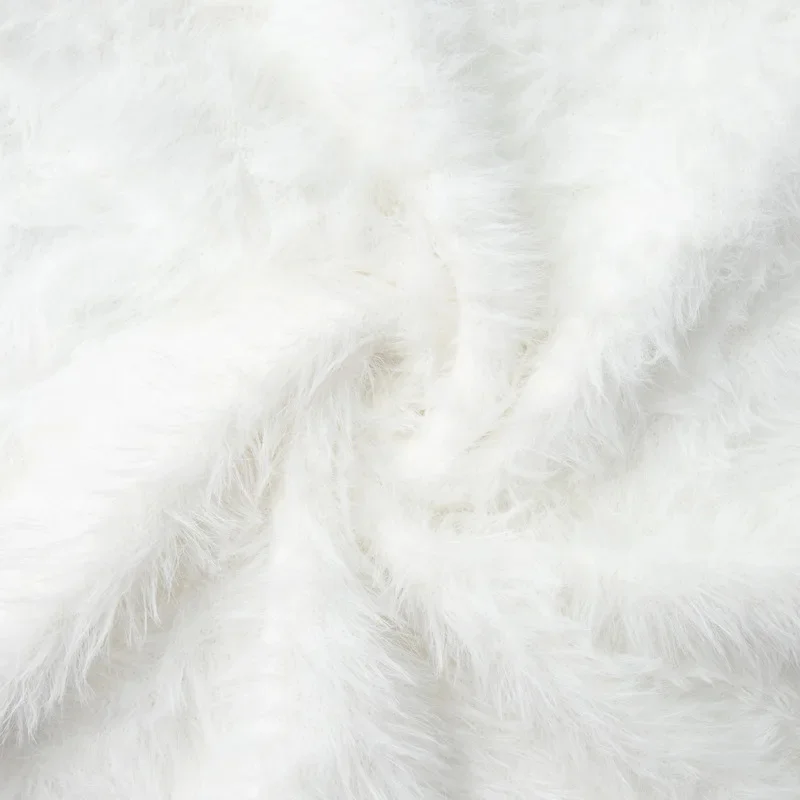 กระโปรงขนปุยผู้หญิง 2025 ฤดูใบไม้ร่วง ฤดูหนาว เอวสูง กระโปรงยาว ผ้าถักนุ่ม อุ่น สวมใส่สบาย ทรงเข้ารูป สวยสง่า