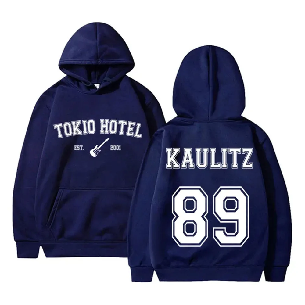 German rock band Tokyo Hotel Kaulitz 89 back printed hoodie for men and women retro oversized sports shirt for men and women Got