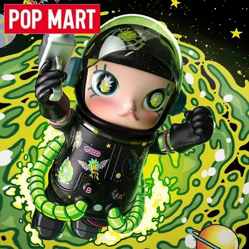 

POP MART Mega Space Molly 400% Rick and Morty Series Blind Box Guess Bag Toys Dolls Cute Anime Figure Ornaments Gifts Collection