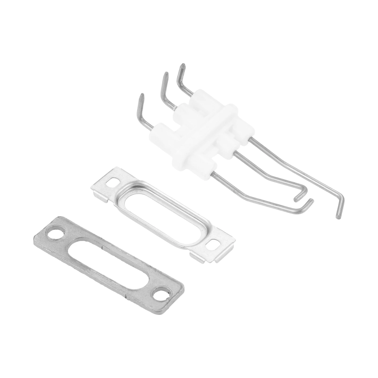 1Pc 30012226A Flame Rod Ignitor Assembly Stainless Steel Mounting Plate with Gasket Tankless Water Heater Boiler Replacement