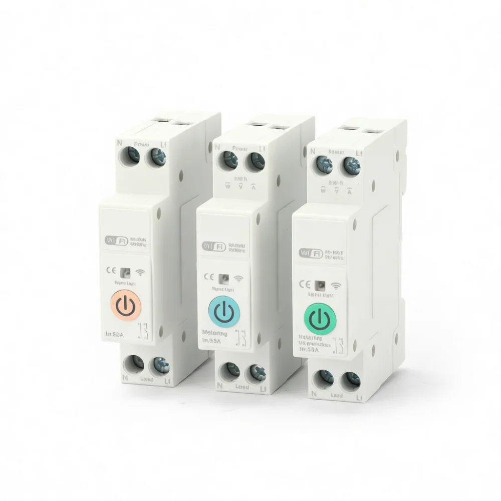 Smart Wifi Circuit Breaker Remote Control Switch Electrical Power Automation Timer Relay Module Smart Household