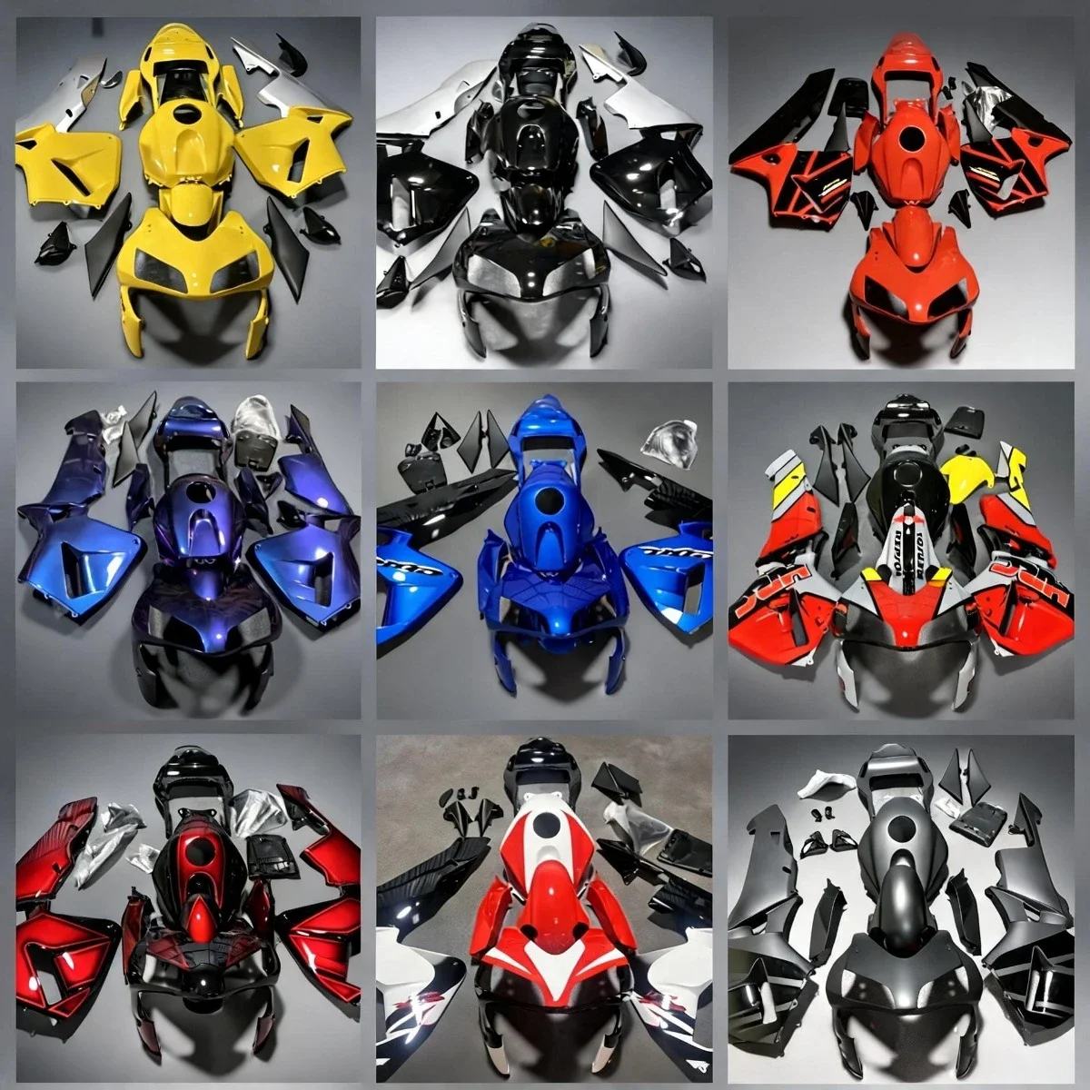 Motorcycle Fairing Kit for CBR600RR F5 03 04 CBR 600RR CBR 600 RR f5 2003 2004, ABS Shell Protection Fairing Kit