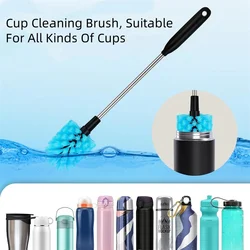 Durable Cleaning Brush, Thermos Cup Brush, Household Cleaning Tools, Dish Soap Cleaning Brush, Environmentally Friendly