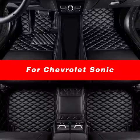 Custom Car Floor Mats For Chevrolet Sonic Auto Carpets Foot Coche Accessorie