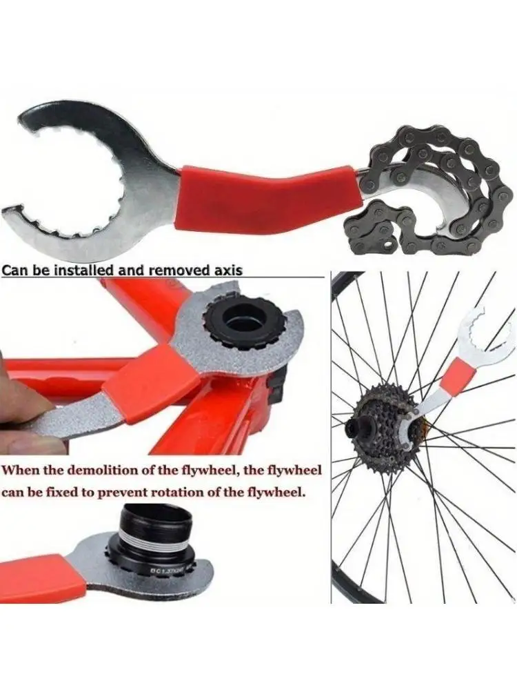 AliExpress Bicycle Repair Tool Kits Chain Cutter Remover Bracket/Freewheel Crank Puller