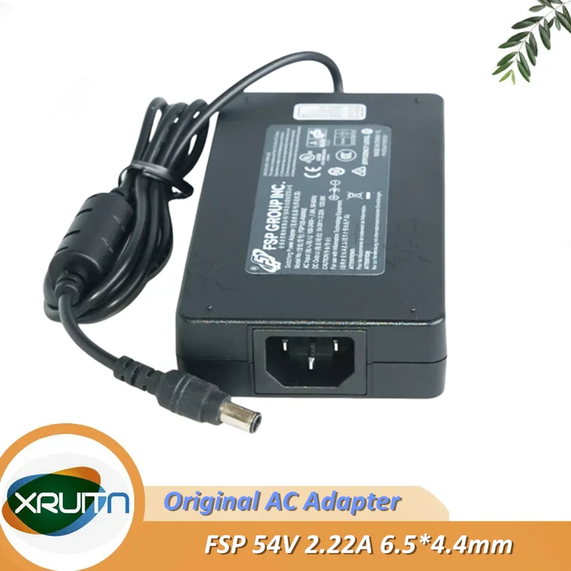 

For DA HUA VCR Video Recorder Power Supply Charger Genuine FSP FSP120-AWAN2 54V 2.22A 120W AC Switching Power Adapter 6.5x4.4mm