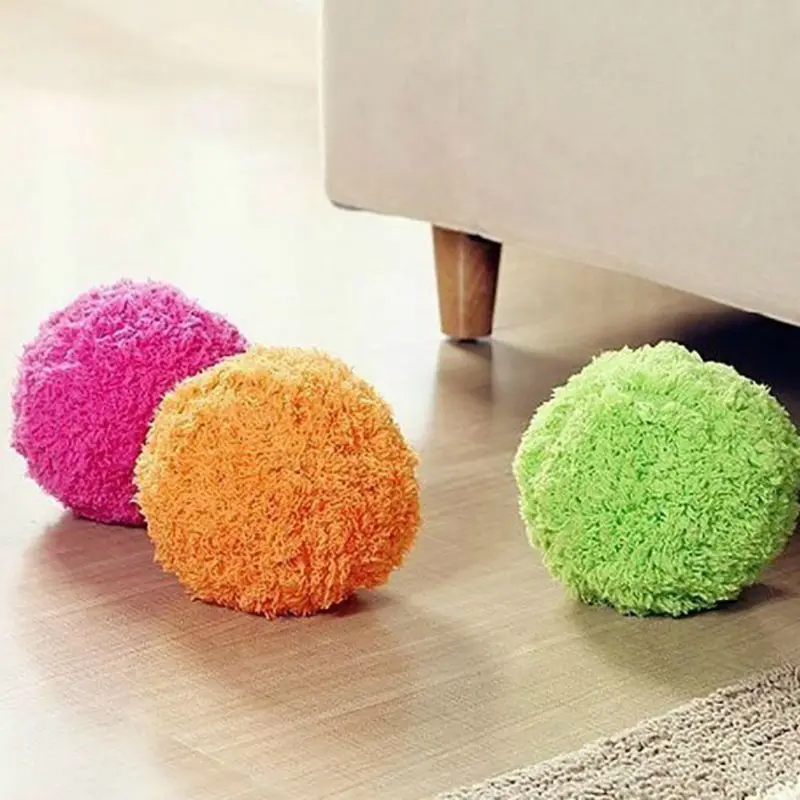 

K-STAR Sweeping Household Use Automatic Dust Remover Electric Rolling Ball Mini Dog Toy Magic Roller Dust Cleaner