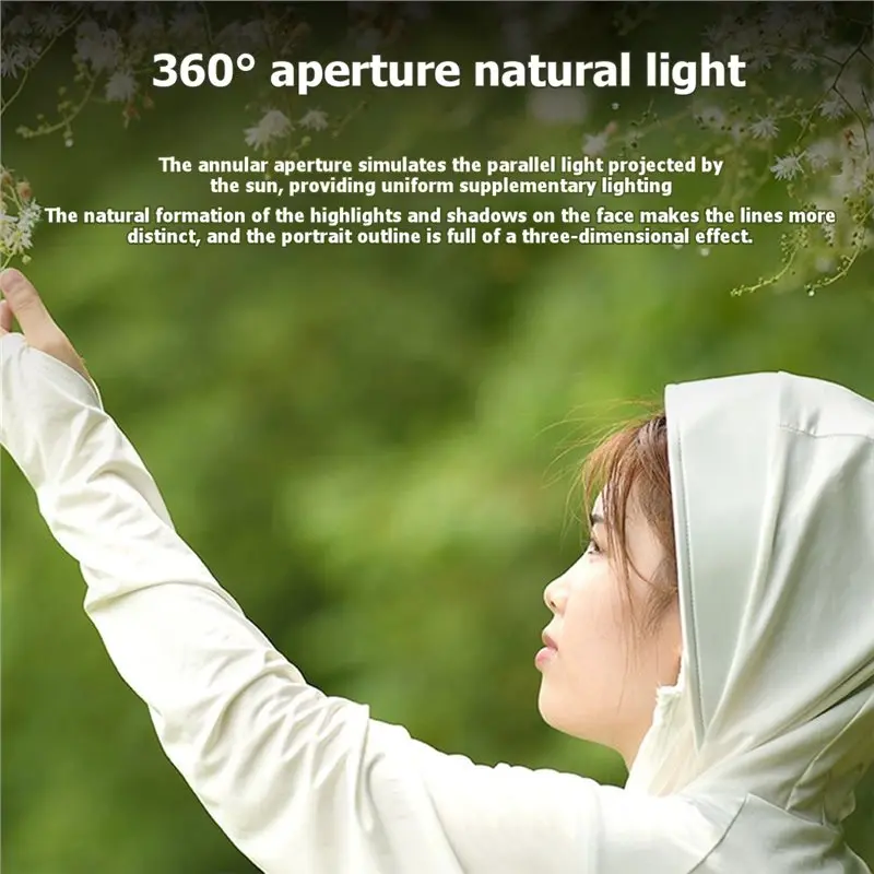 B92B For DJI for Osmo Pocket 3 Fill Light Magnetic Fixed Clip Triple Mode White Warm Soft Light Sports Camera Accessories